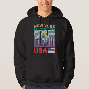 New York City Skyline Country City Skyline Landmar Hoodie