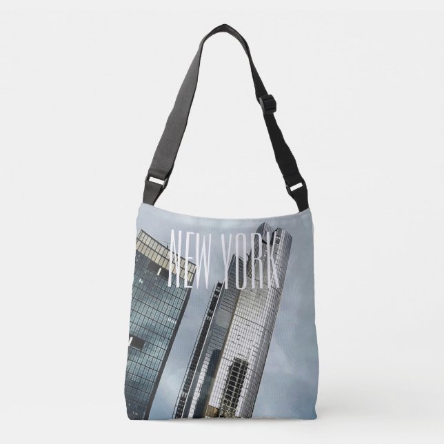 New York City Skyline Crossbody Bag (Front)