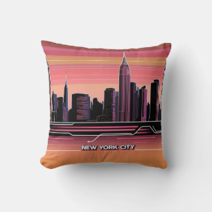 New York City Skyline Cushion