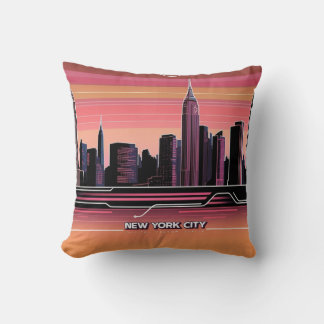 New York City Skyline Cushion