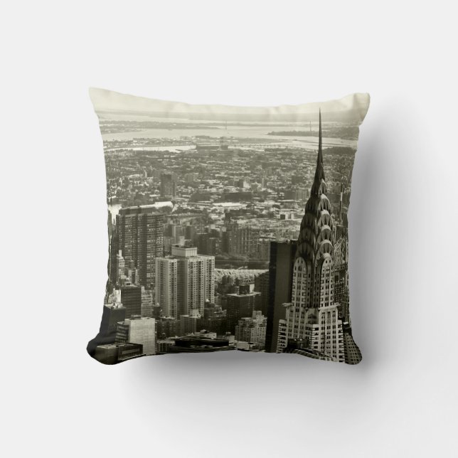 New York City Skyline Cushion (Front)