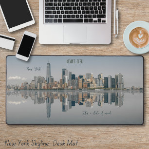 New York City Skyline Desk Mat
