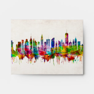 New York City Skyline Envelope