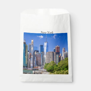 New York city skyline Favour Bags