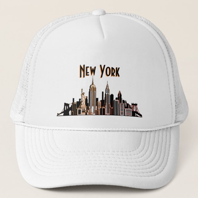 New York City Skyline Hat (Front)