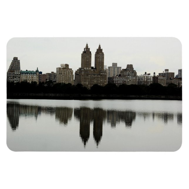 New York City Skyline in Central Park Magnet (Horizontal)