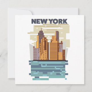New York City Skyline Invitation
