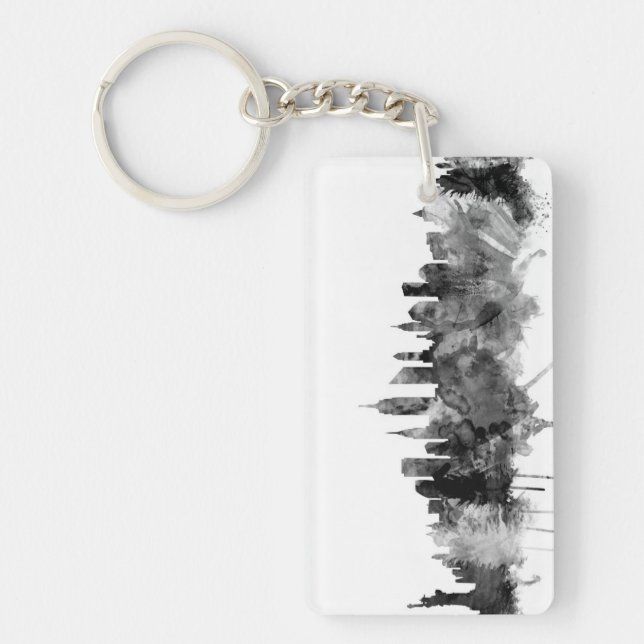 New York City Skyline Key Ring (Front)