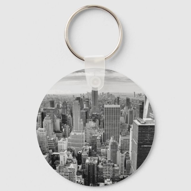 New York City Skyline Key Ring (Front)