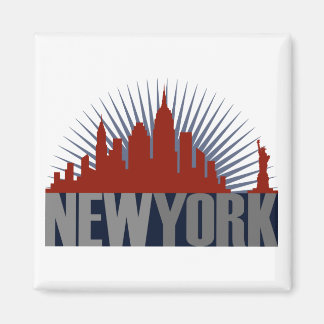 New York City Skyline Magnet