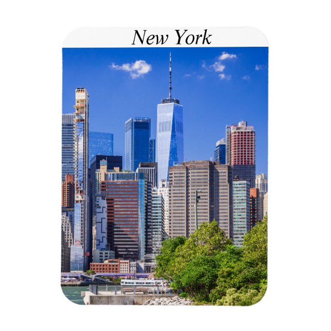 New York city skyline Magnet (Vertical)