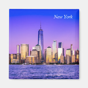 New York city skyline Magnet