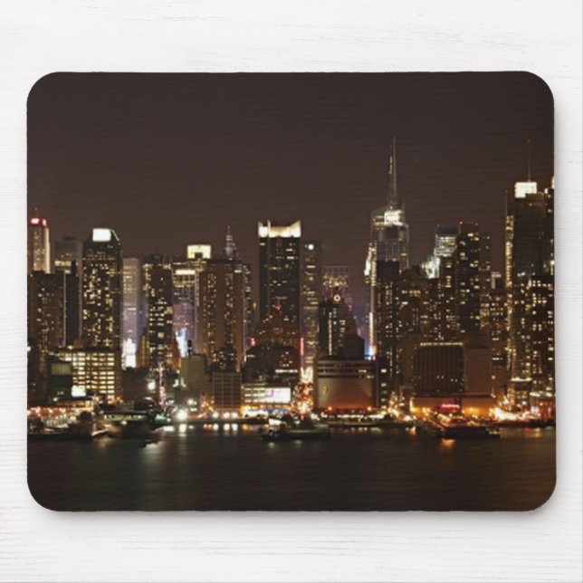 New York City Skyline Mouse Mat (Front)