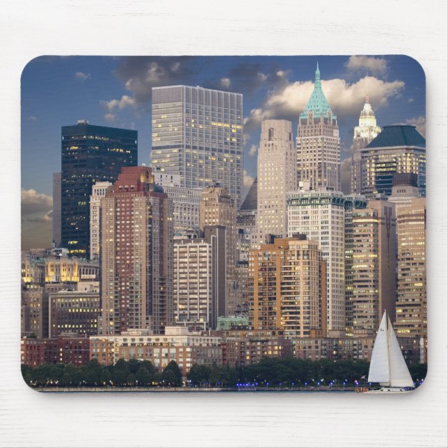 New York City Skyline Mouse Mat (Front)