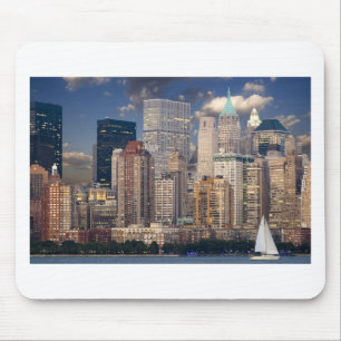 New York City Skyline Mouse Mat