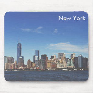 New York city skyline Mouse Mat