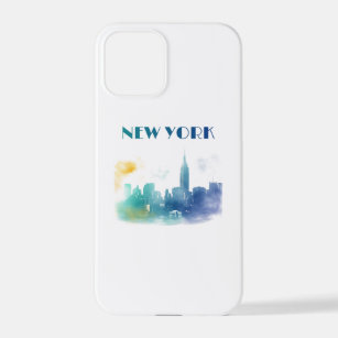 New York City Skyline NYC Travel America Liberty iPhone 12 Pro Case