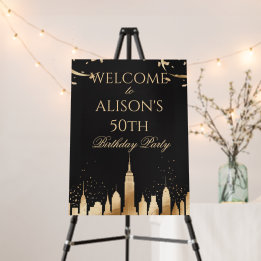 New York City Skyline Party 