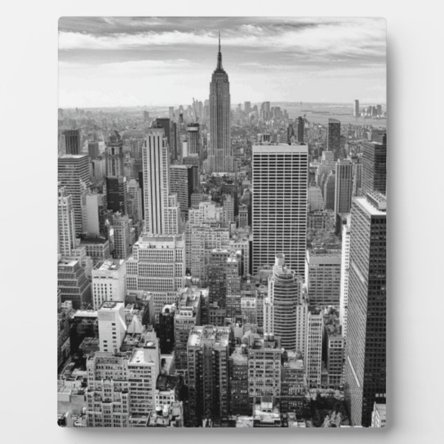 New York City Skyline Plaque (Front)