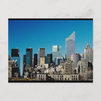 New York City Skyline Postcard