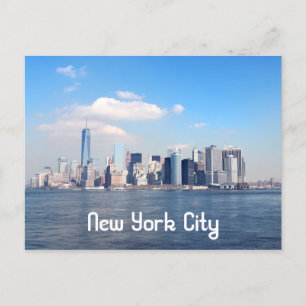 New York City Skyline Postcard