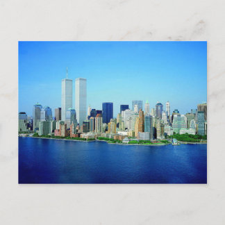 New York City Skyline Postcard