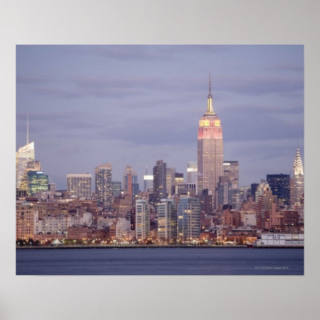 New York City Skyline Poster (Front)