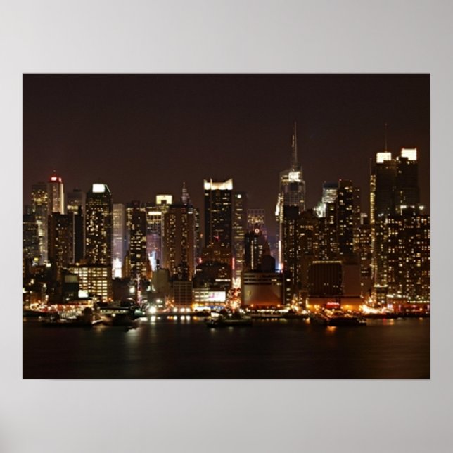 New York City Skyline Poster (Front)