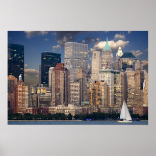 New York City Skyline Poster