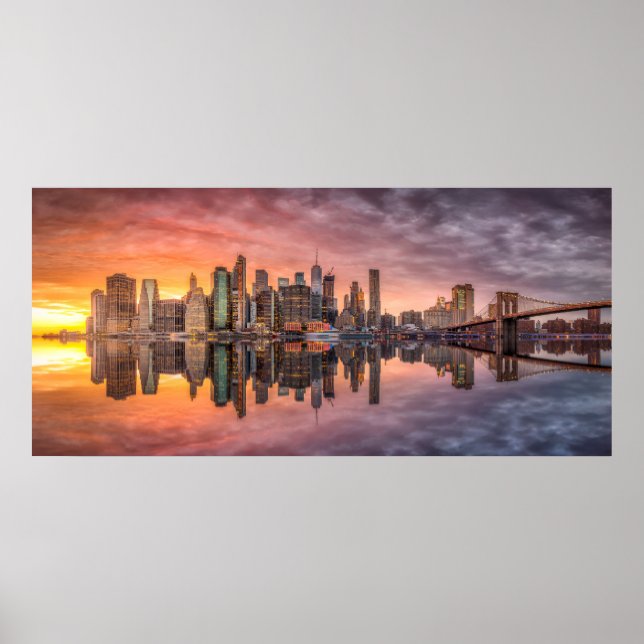 New York City Skyline Poster (Front)