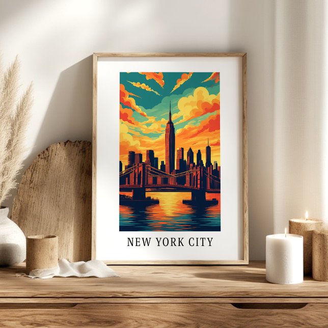 New York City Skyline Poster (Creator Uploaded)