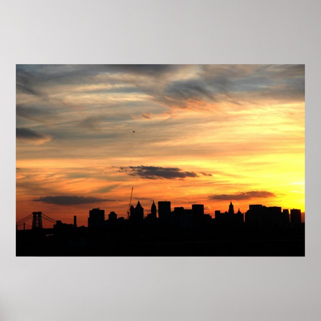 New York City Skyline Poster (Front)