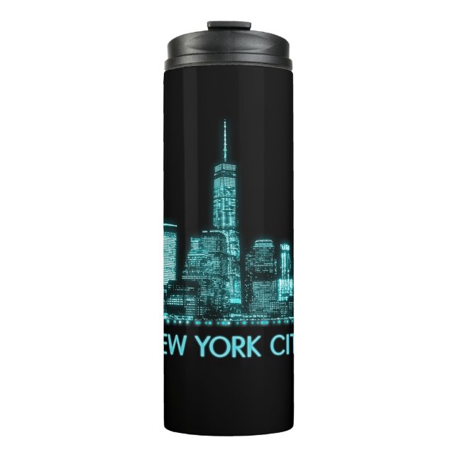 New York City Skyline Thermal Tumbler (Front)