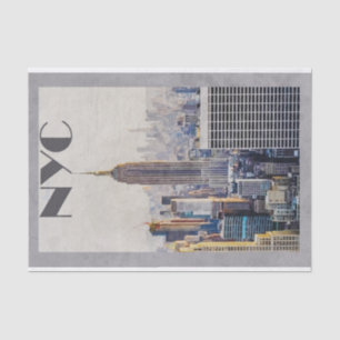 New York City Skyline Tissue Paper