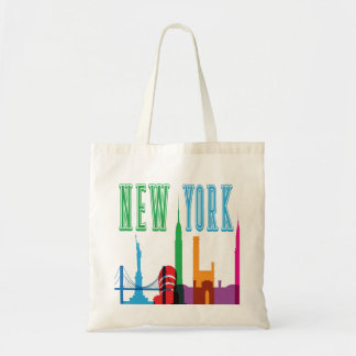 New York City Skyline Tote Bag