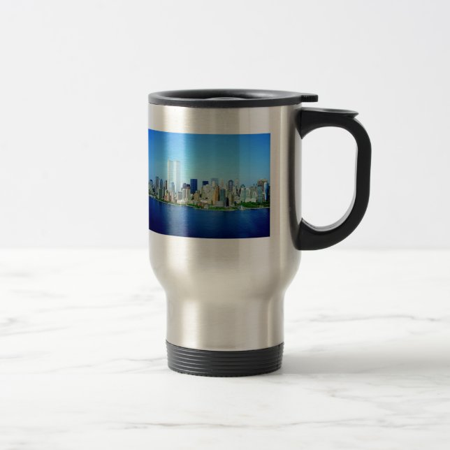 New York City Skyline Travel Mug (Right)
