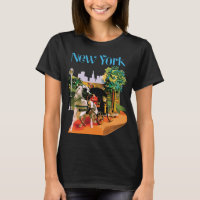 New York City Skyline Vibrant Travel