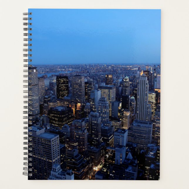 New York City Skyscraper Skyline Photographs Planner (Front)