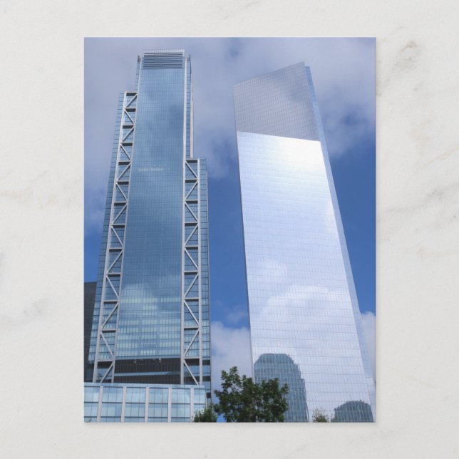 New York City Skyscrapers Postcard (Front)