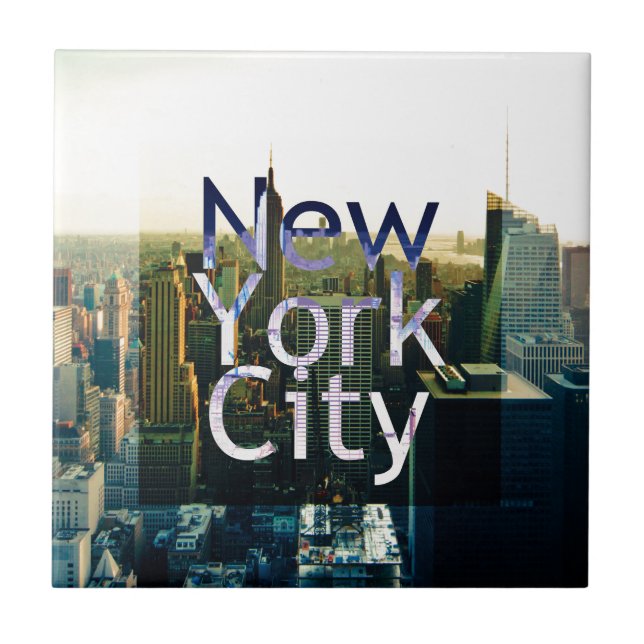 New York City Souvenir Tile (Front)