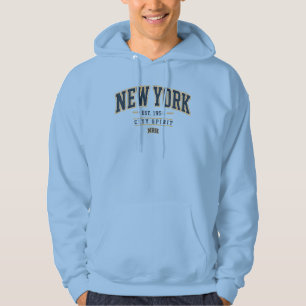 New York City Spirit Vintage Varsity Hoodie