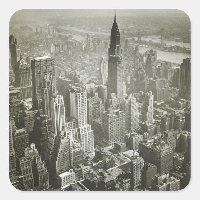 New York City Square Sticker (Front)