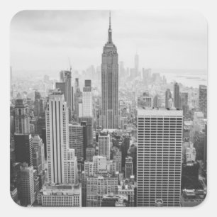 New York City Square Sticker