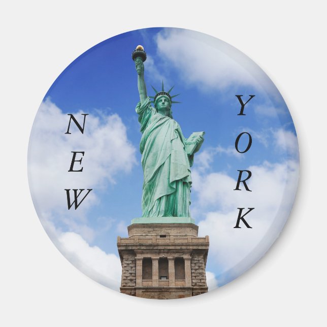 New York City, Statue of Liberty, Magnet (Front)