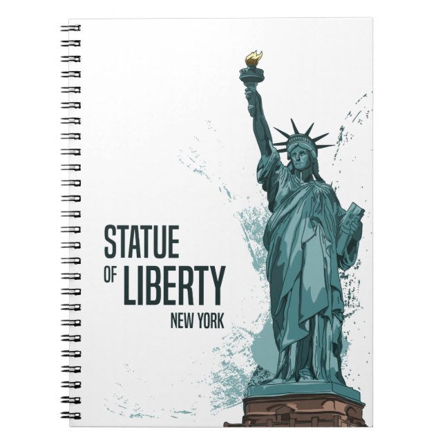 New York city. Statue of Liberty Notebook (Front)