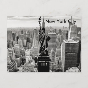 New York City Statue of Liberty Postcard