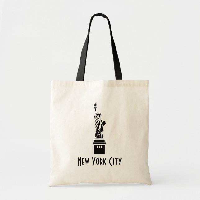 New York City Statue of Liberty Tote Bag (Front)