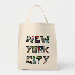 New York City Street Art Graffiti NYC Tote Bag