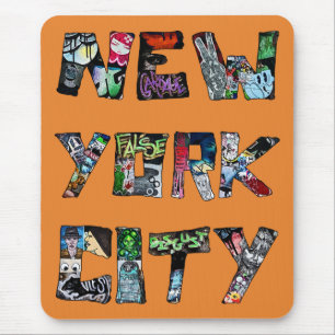 New York City Street Art Mousemat