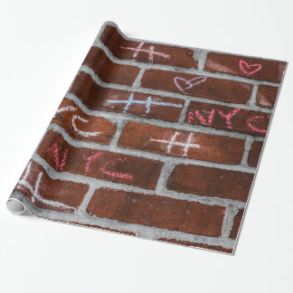 New York City Street Graffiti Photo Wrapping Paper